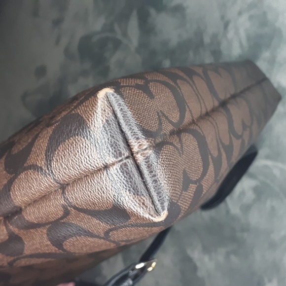 Coach~Monogrammed File Messenger Bag - Picture 6 of 7